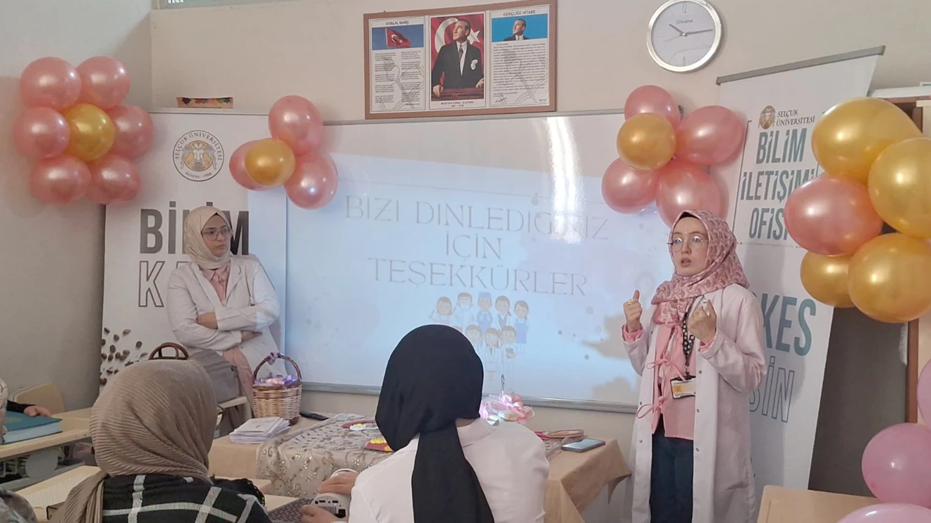 Selçuk Üniversitesinde Bilim Kafe etkinlikleri devam ediyor